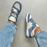 Capri Laced Trainers - Blue