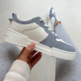 Essential Lace Up Trainers - Blue