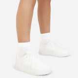 Essential Lace Up Trainers - White
