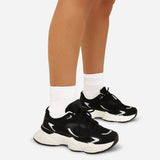 Nevada Reflective Lace Up Trainers - Black