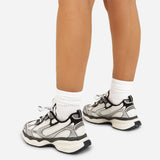 Runway Contrast Trainers - Silver