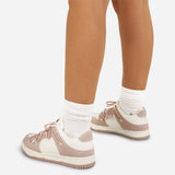 Capri Laced Trainers - Blush